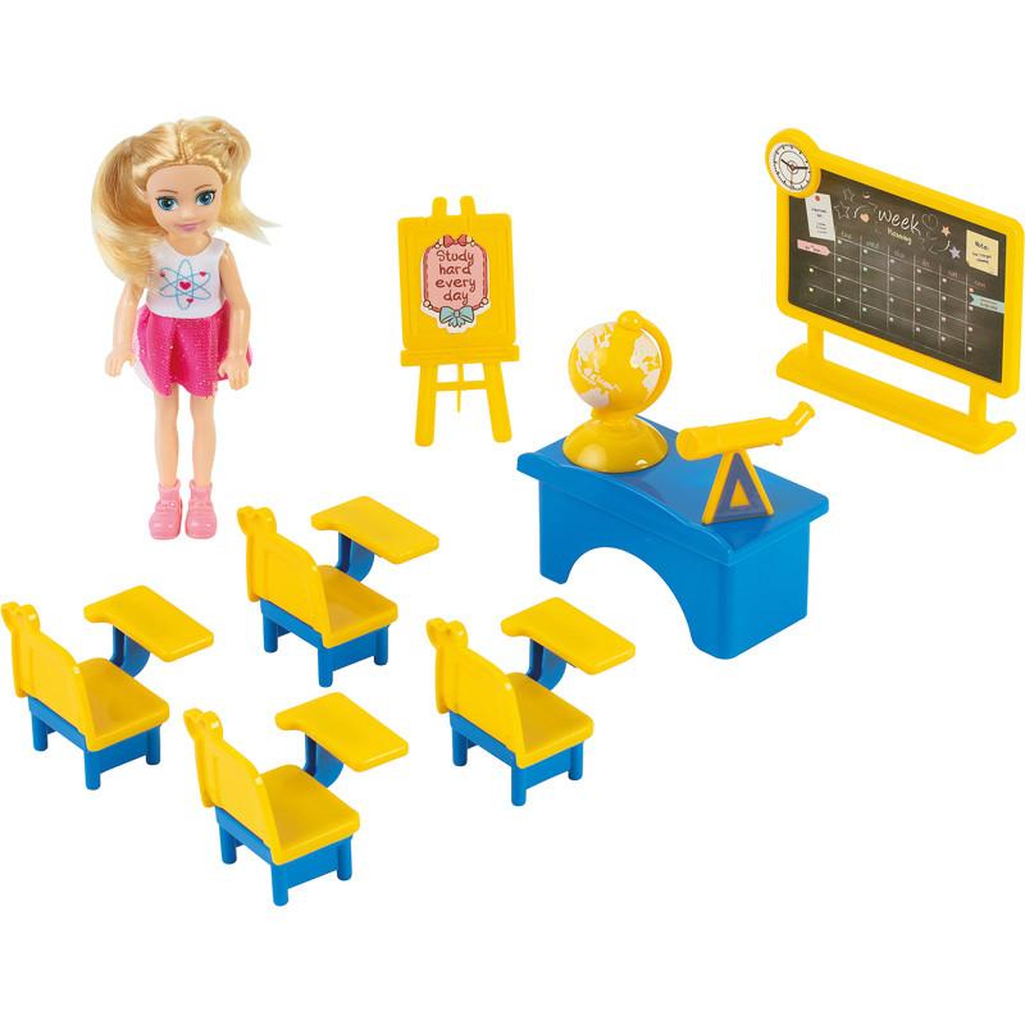 Voir la diapositive 3 : MINI POUPEE METIERS Assortiment, modèle choisi aléatoirement ABC 820588 589