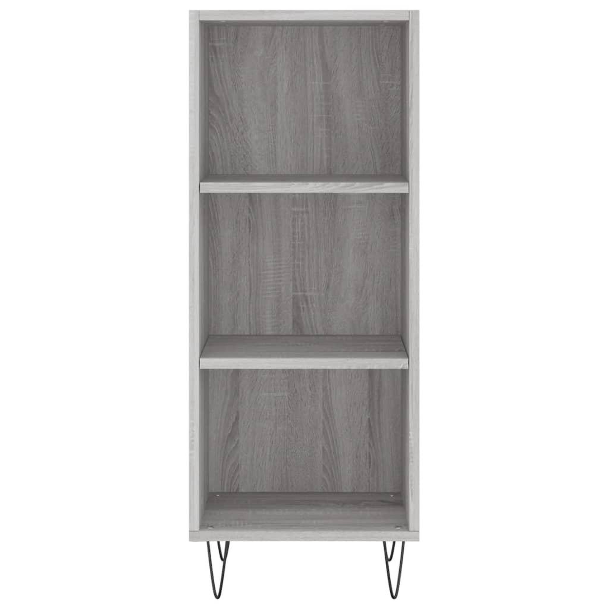 Voir la diapositive 4 : VIDAXL Buffet sonoma gris 34,5x32,5x90 cm bois d'ingenierie