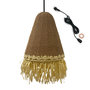Voir la diapositive 1 : Lumisky Suspension d'extérieur avec cable PALOMA Beige Herbe marine D40 cm