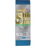 Norton Lot de 4 bandes abrasives NORTON, 75 x 533 mm, grains 80