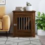 Voir la diapositive 3 : VIDAXL Meuble de cage pour chiens chene marron 64,5x80x71 cm