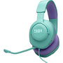 Voir la diapositive 1 : JBL Casque gamer Quantum 100M2 Bleu Cyan