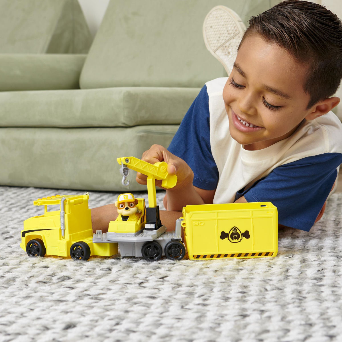 SPIN MASTER Camion et Figurine Ruben Big Truck Pups La Pat' Patrouille
