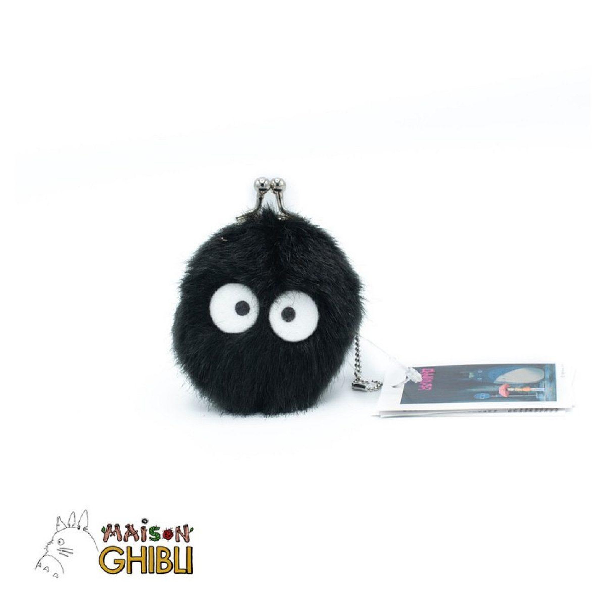 Voir la diapositive 2 : SUN ARROW Mini-porte-monnaie peluche noiraude - mon voisin totoro