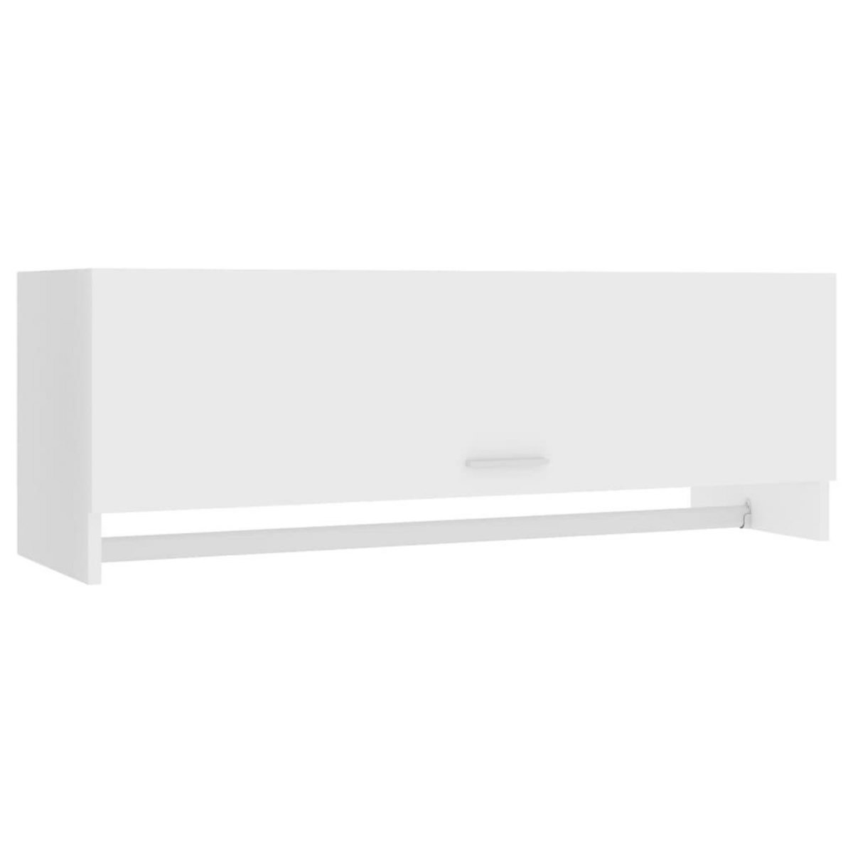 VIDAXL Garde-robe blanc 100x32,5x35 cm bois d'ingenierie