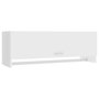 Voir la diapositive 2 : VIDAXL Garde-robe blanc 100x32,5x35 cm bois d'ingenierie