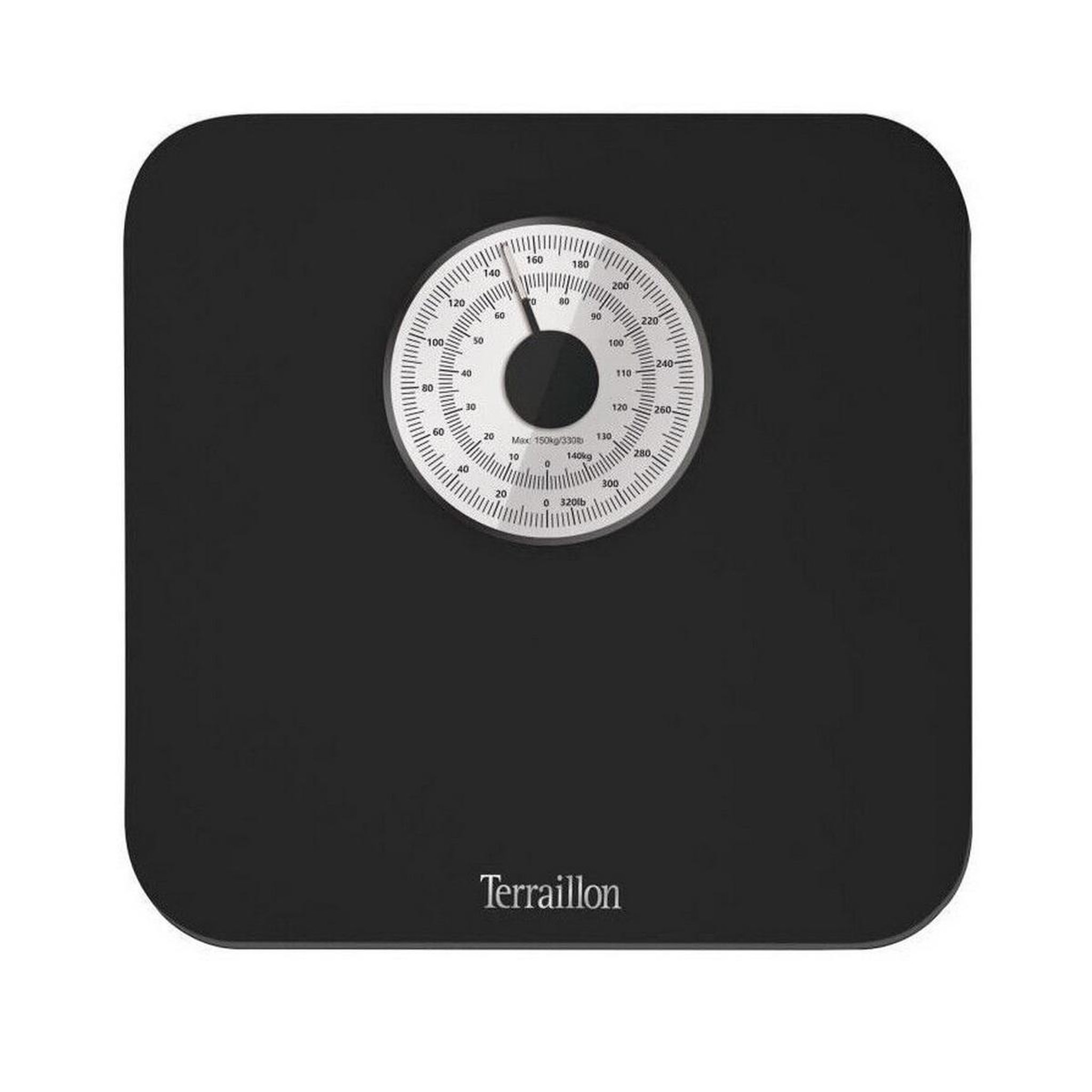 Voir la diapositive 2 : Terraillon Pèse-personne mécanique 150kg 1kg - nauticnoir