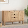 Voir la diapositive 1 : VIDAXL Buffet OTTA 113,5x43x73 cm Bois massif de pin