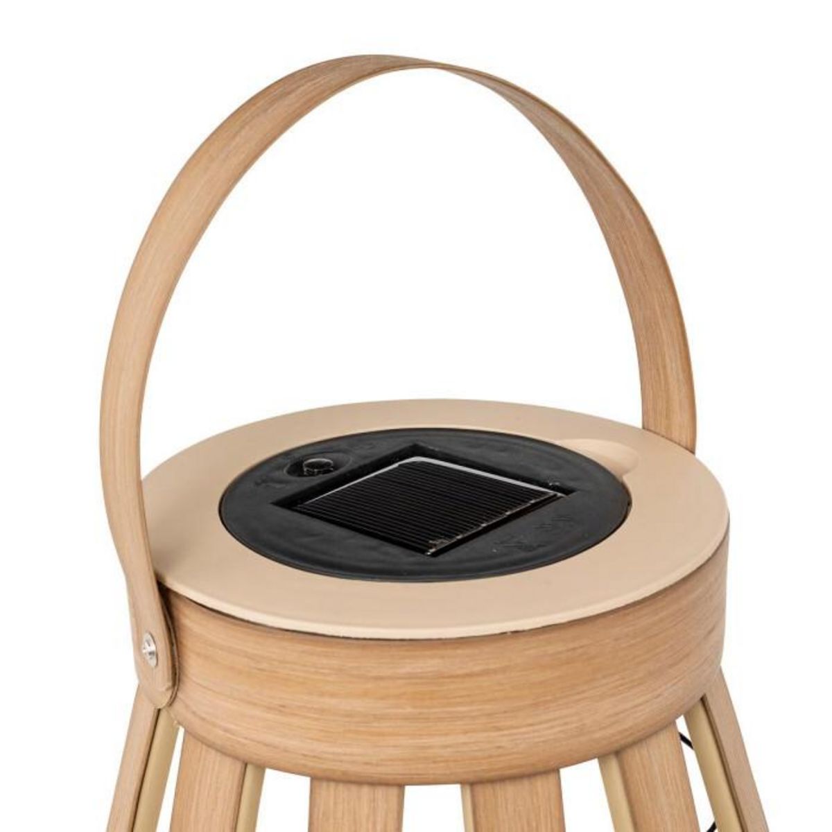 ATMOSPHERA Lanterne d'Extérieur Solaire  Aria  34cm Naturel