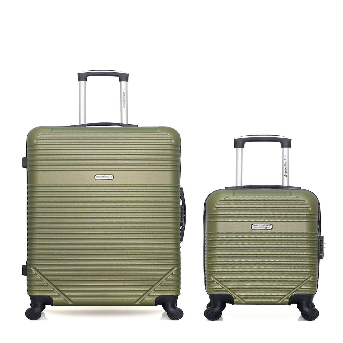AMERICAN TRAVEL AMERICAN TRAVEL - Lot de 2 - Valises grand format et cabine XXS MEMPHIS