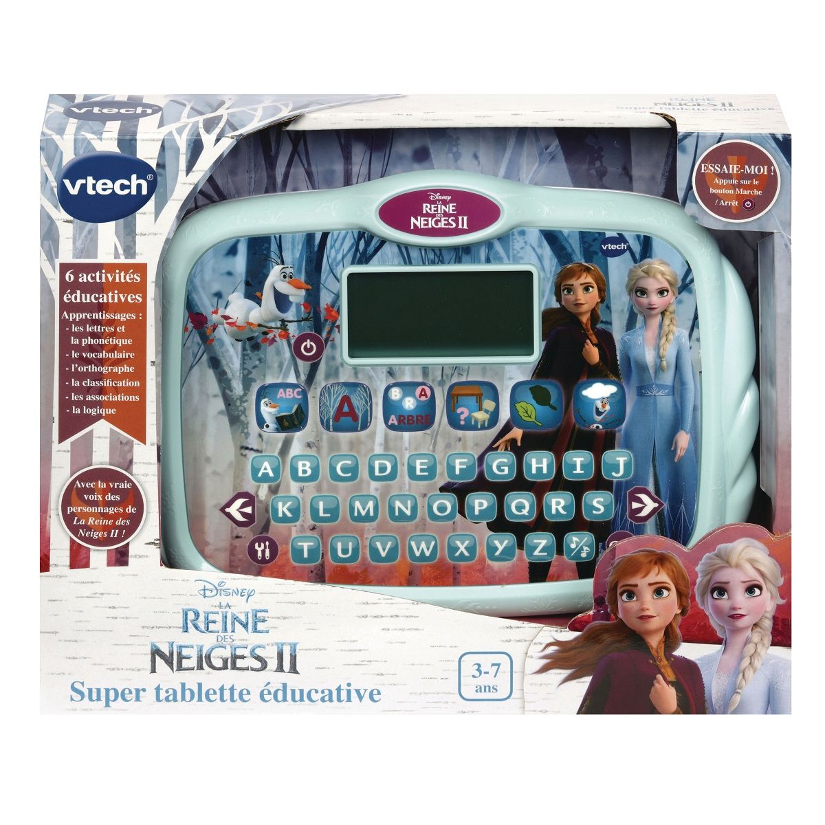 VTECH Super tablette interactive et éducative - La reine des neiges 2