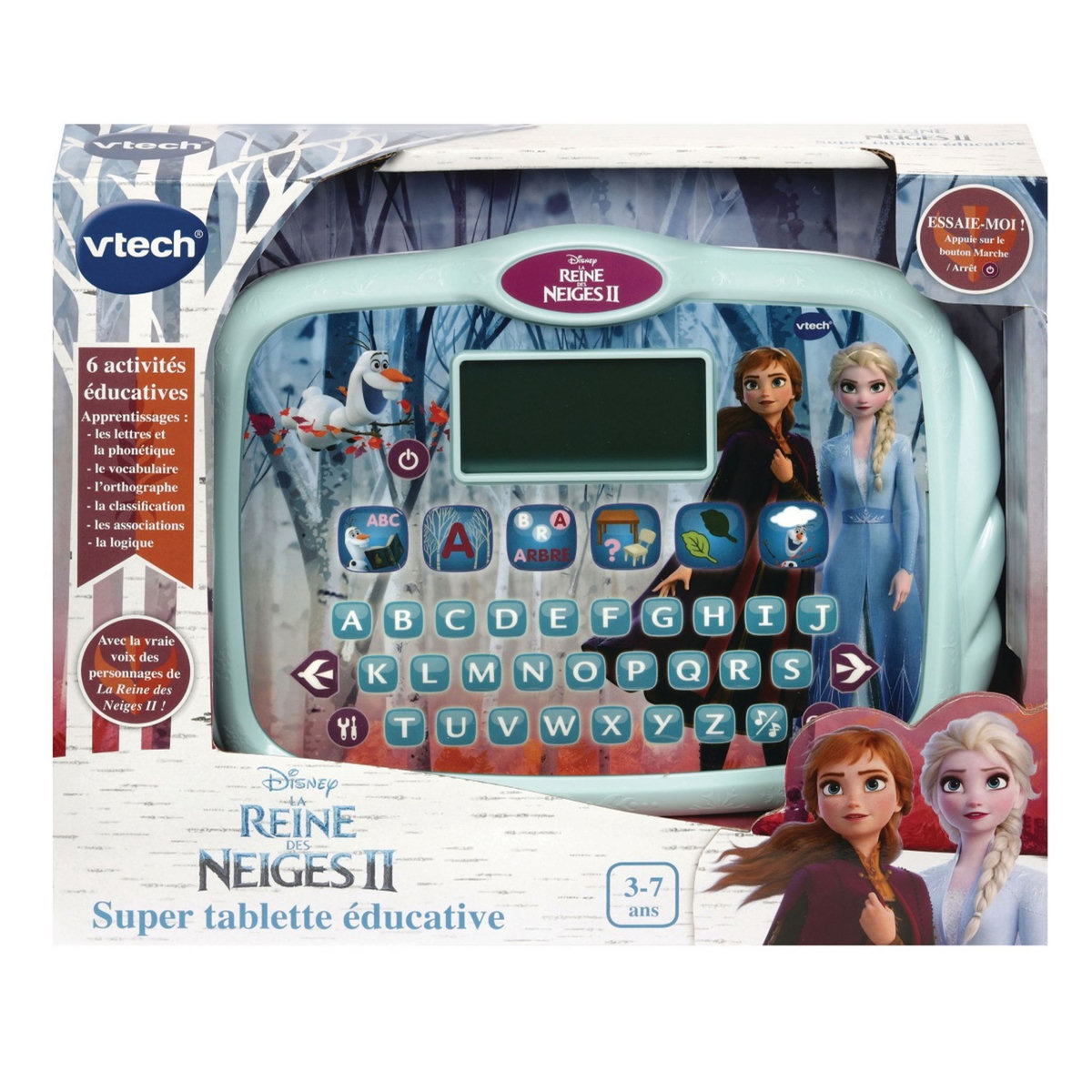VTECH Super tablette interactive et éducative - La reine des neiges 2