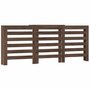 Voir la diapositive 2 : VIDAXL Cache-radiateur chene marron 205x21,5x83,5 cm bois d'ingenierie