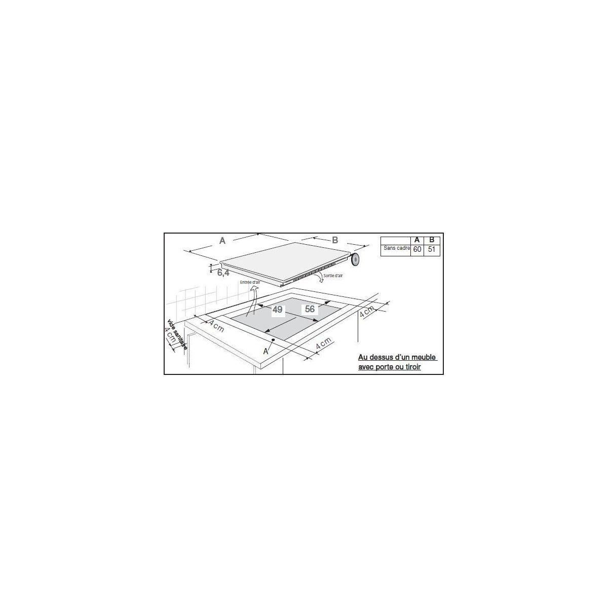 Sauter Plaque induction SPIN4361B