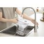 Voir la diapositive 4 : BRITA Carafe filtrante marella blanche + 1 bouteille isotherme bleu