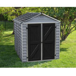 Canopia by PALRAM Abri de jardin polycarbonate - Avec plancher - 3,82m² - SKYLIGHT
