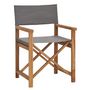 Voir la diapositive 2 : GIvex Salon de jardin pliant - 2 places - Bois - BRINDISI