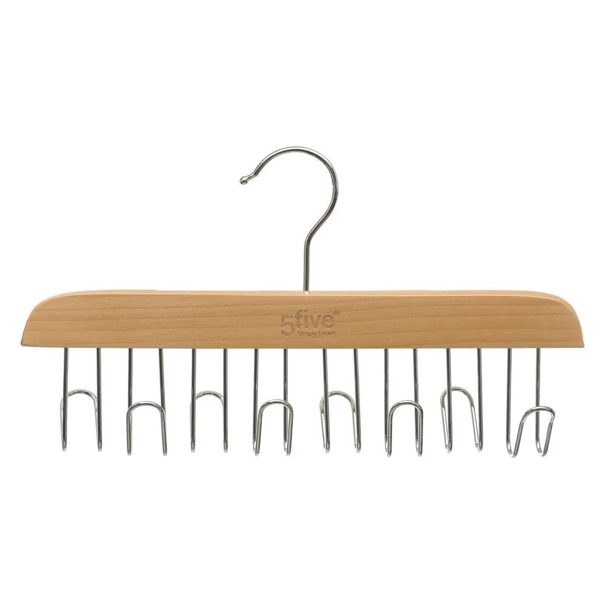 FIVE Cintre à ceintures en bois 28cm naturel
