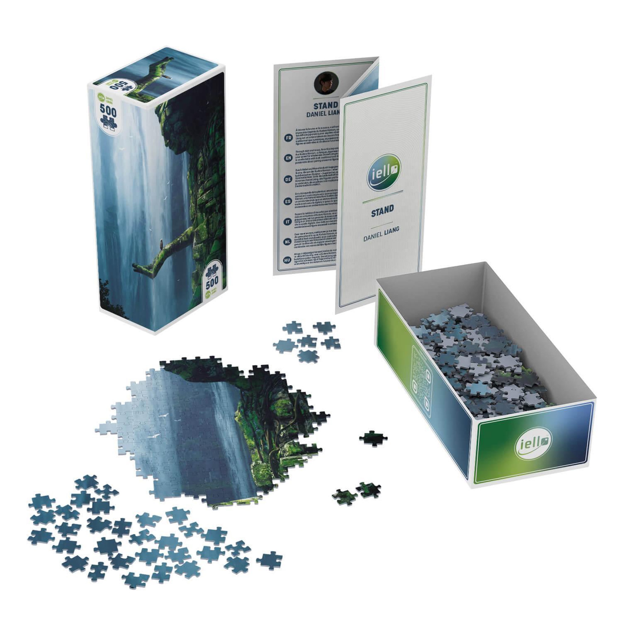 Voir la diapositive 2 : Iello Puzzle 500 pièces - Universe Stand - Iello