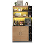 Voir la diapositive 1 : MERAX Buffet de cuisine 4 portes 0 tiroirs