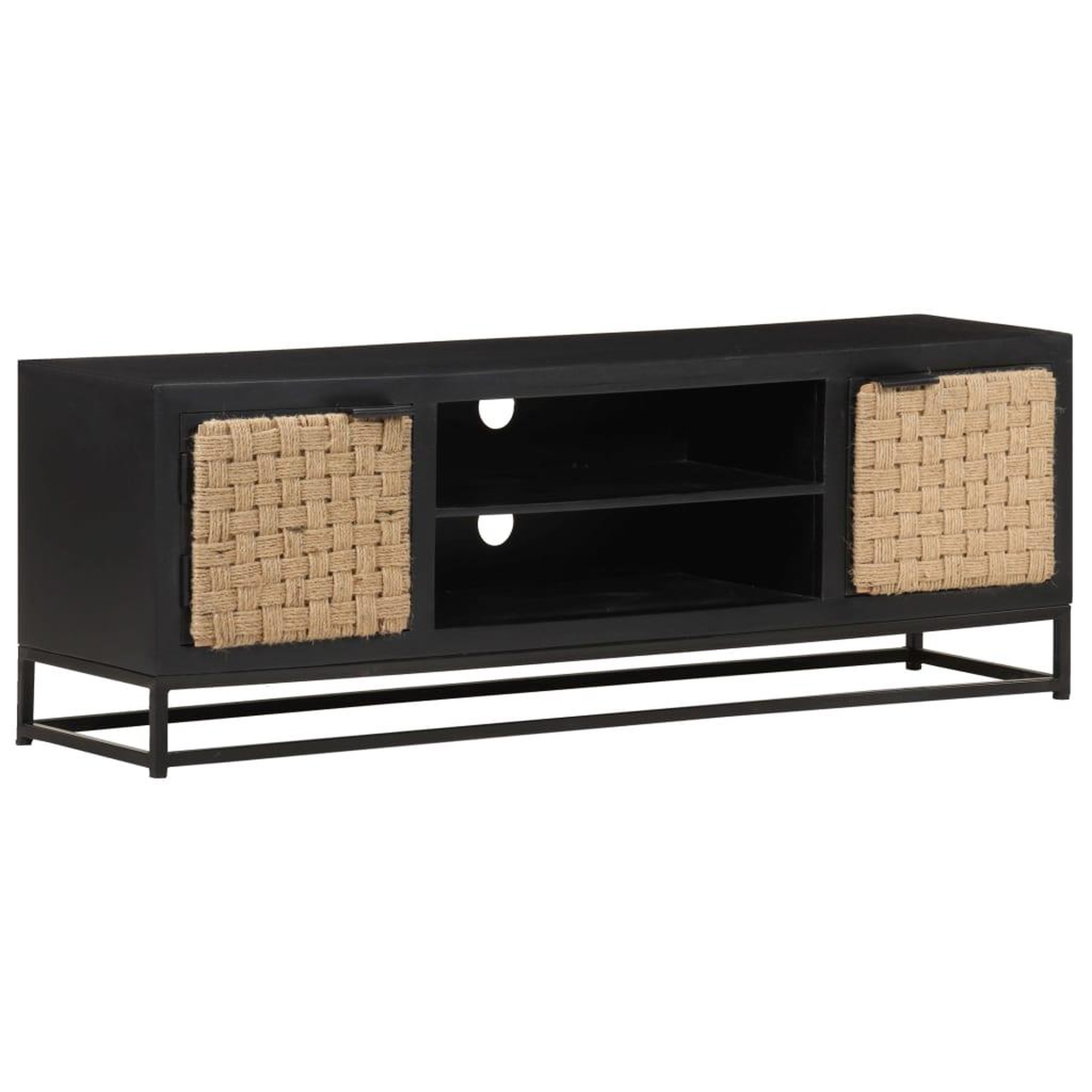 VIDAXL Meuble tv 120x30x40 cm bois massif de manguier