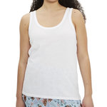 Only Débardeur Blanc Femme Only Wrongly Tank. Coloris disponibles : Blanc