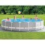 Voir la diapositive 3 : INTEX Piscine tubulaire Prism Frame ronde 5,49 x 1,22 m - Intex