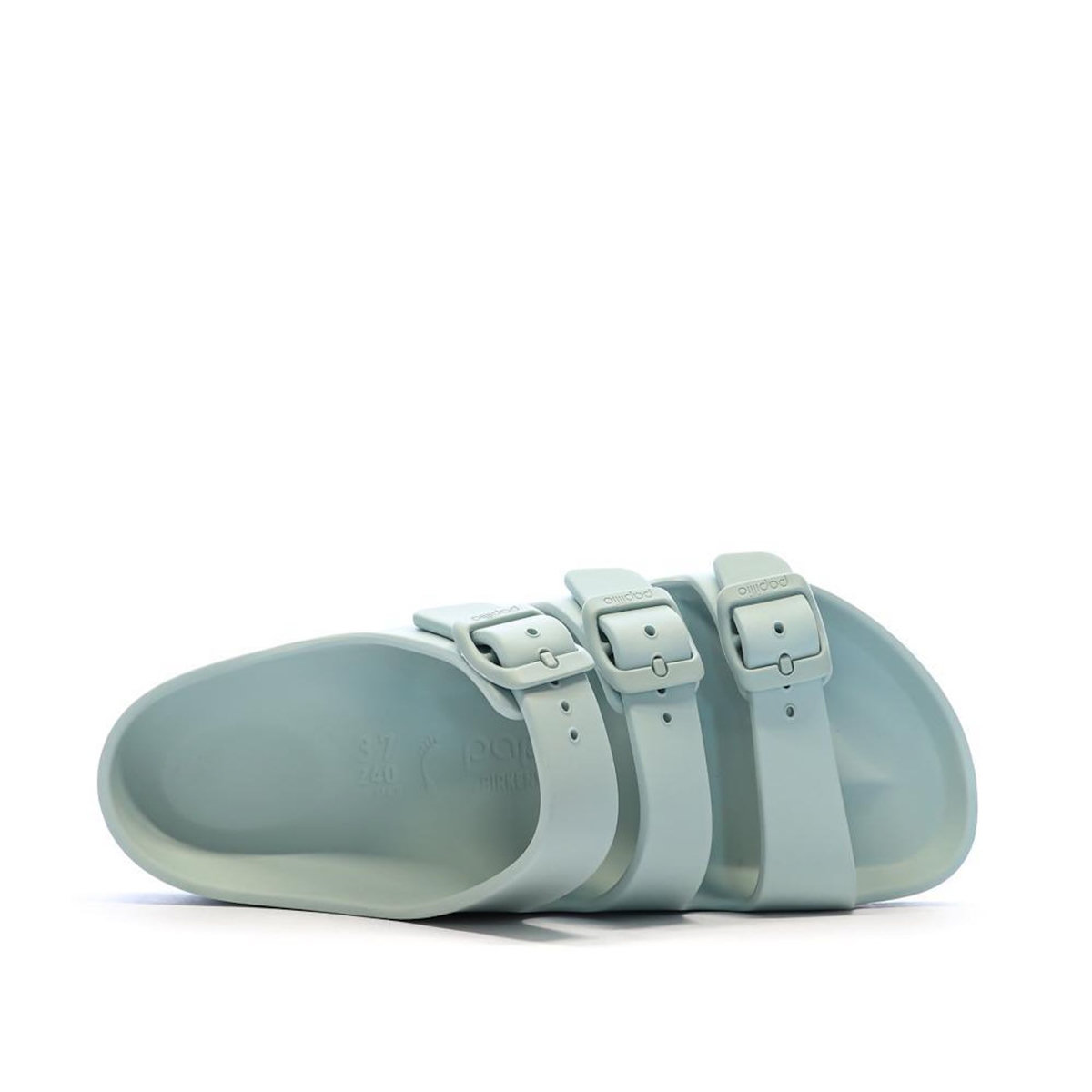 Birkenstock Sandales Vert d'eau Femme Birkenstock Florida Flex