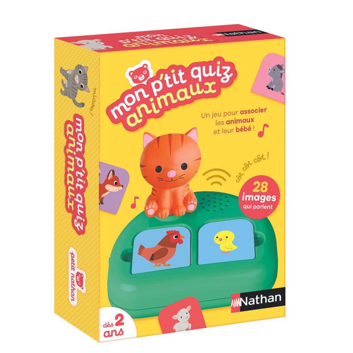 Nathan Jeu éducatif et électronique Nathan Mon p tit quiz animaux