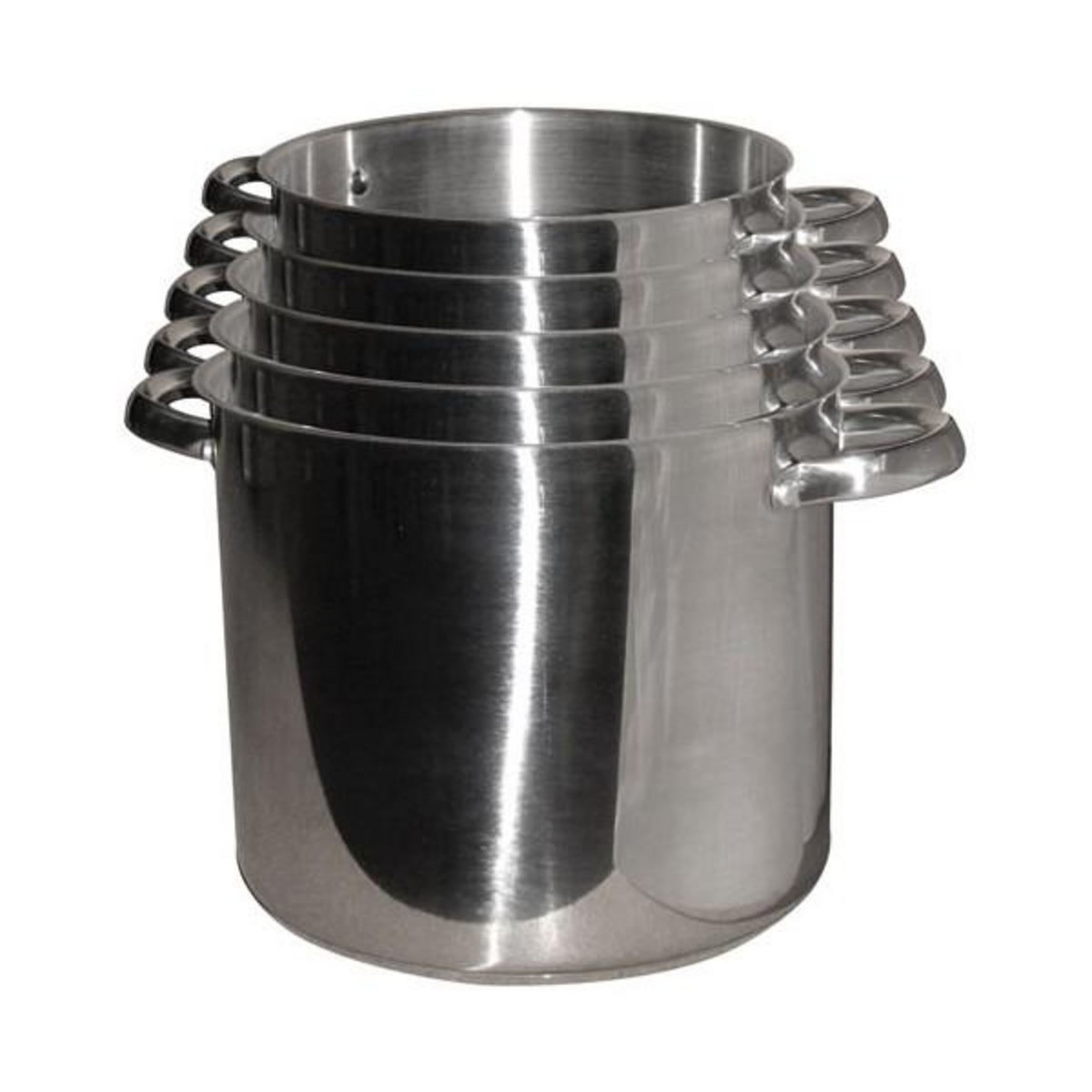 BAUMALU Série de 5 traiteurs inox 24/26/28/30/32cm - 342685