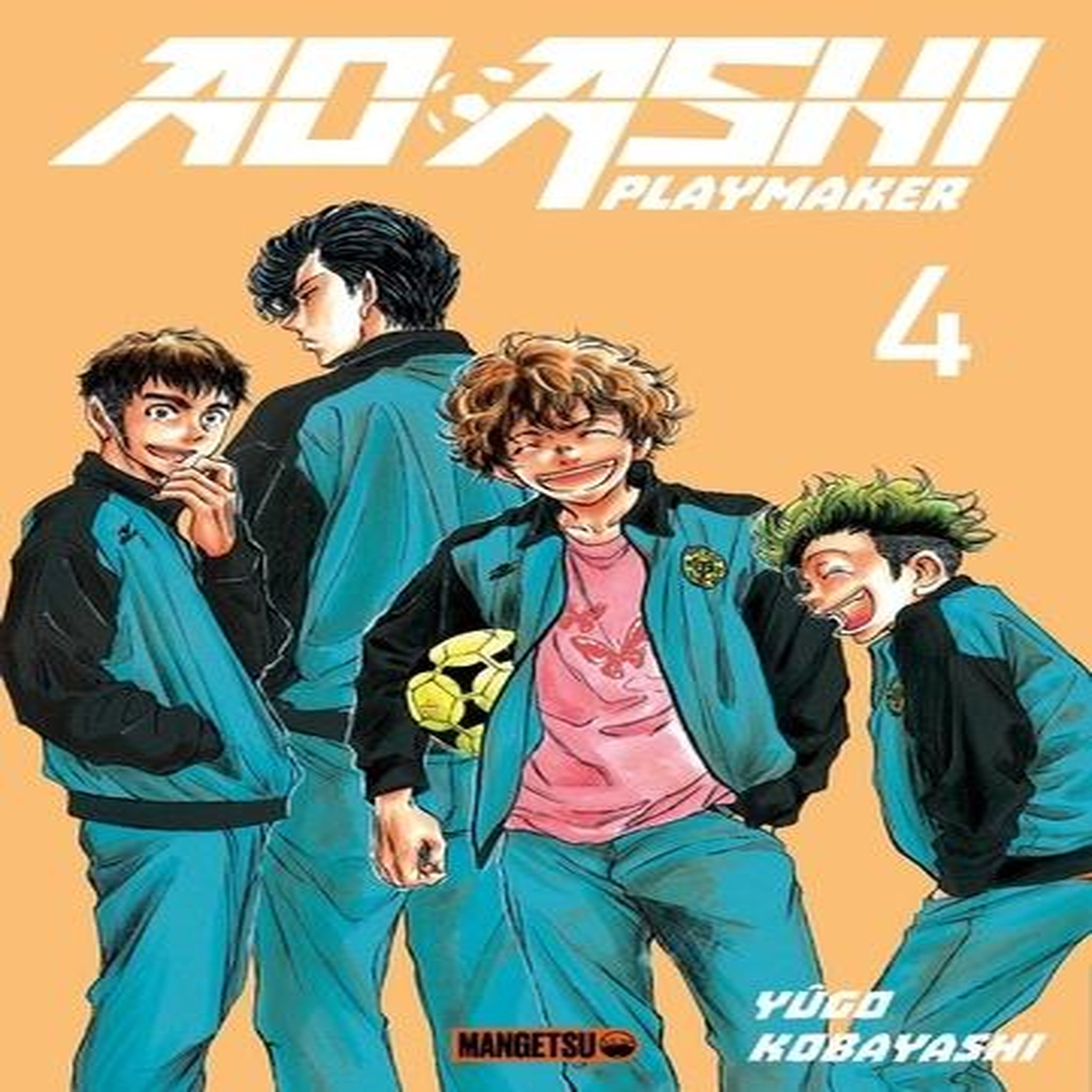 AO ASHI PLAYMAKER TOME 4 , Kobayashi Yûgo