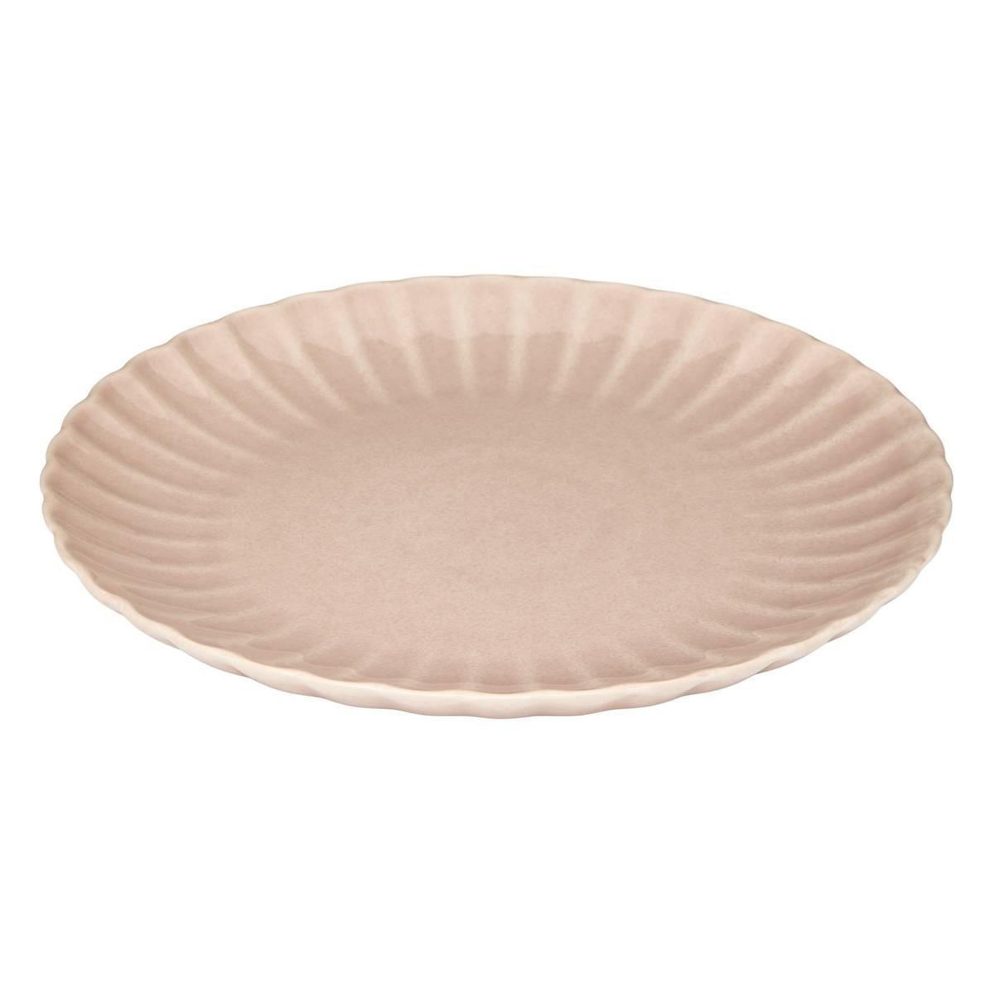 Voir la diapositive 2 : SECRET DE GOURMET Lot de 6 assiettes plates  romy  26cm rose