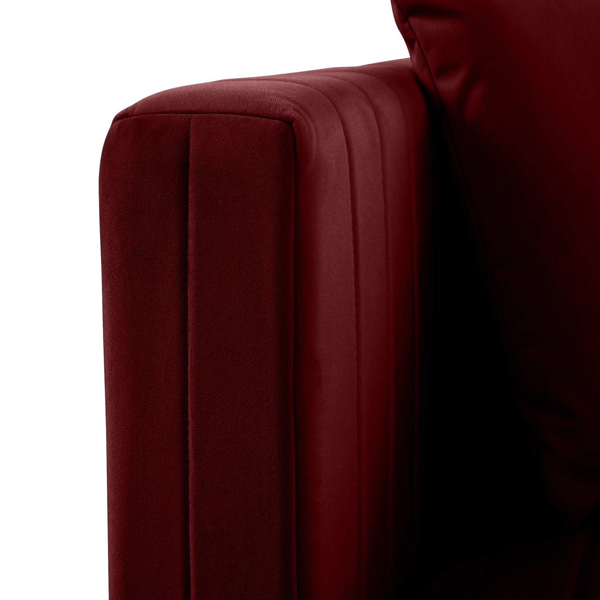 Voir la diapositive 5 : LISA DESIGN Nova - module d'assise gauche - en velours