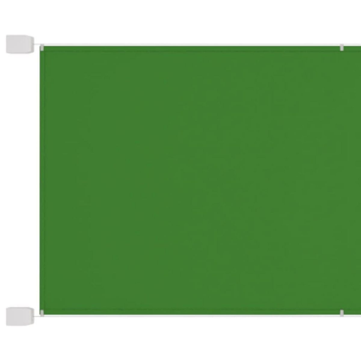 VIDAXL Auvent vertical Vert clair 100x600 cm Tissu oxford