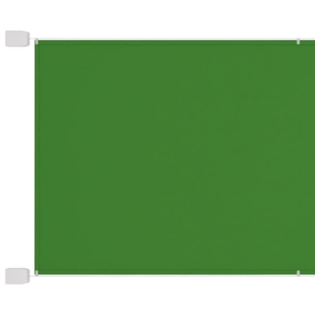 VIDAXL Auvent vertical Vert clair 100x600 cm Tissu oxford