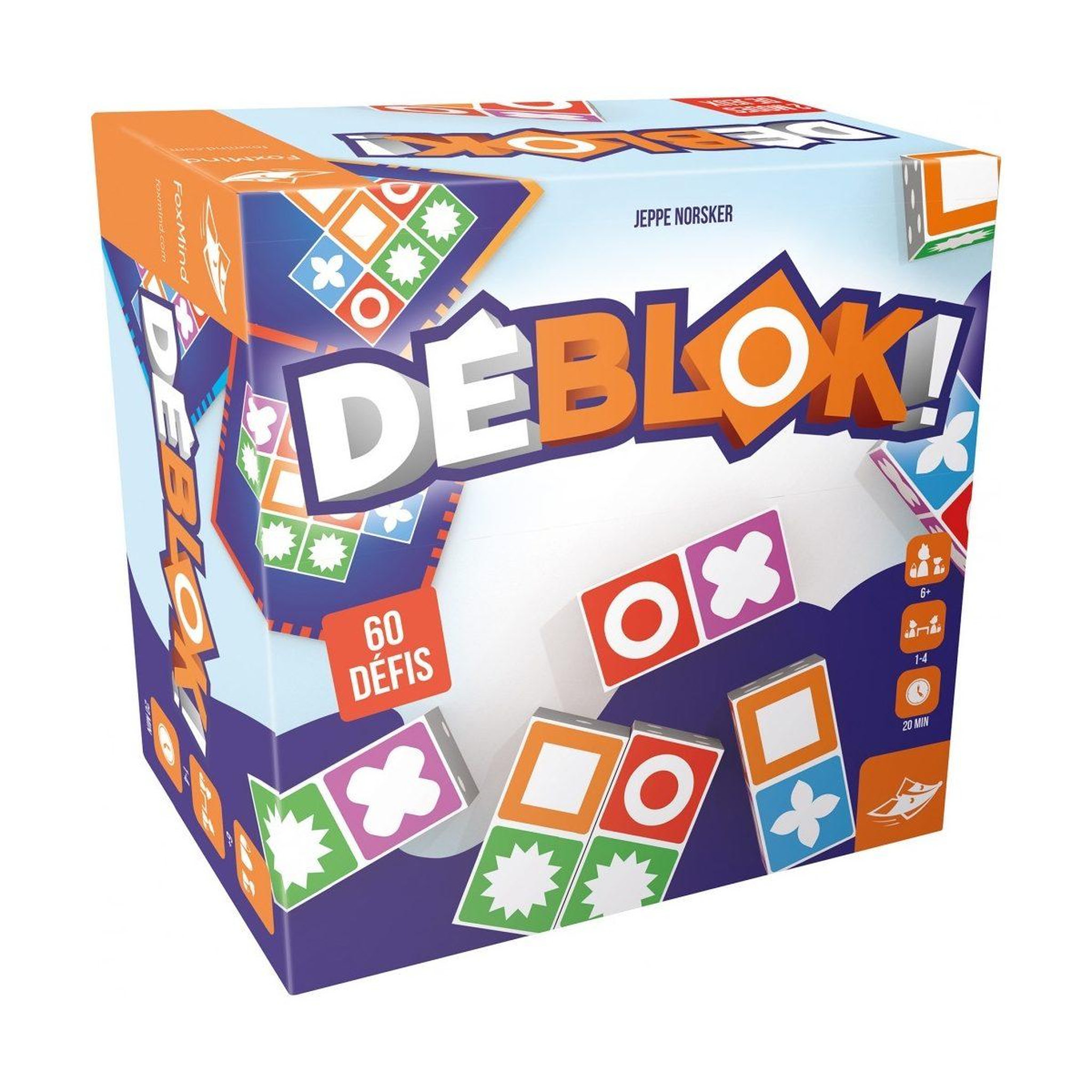 Voir la diapositive 2 : Foxmind Deblok! Le jeu de logique