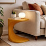 Voir la diapositive 4 : Paris Prix Table d'Appoint Design  Ibiza  52cm Moutarde
