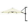 Voir la diapositive 1 : VIDAXL Parasol mural avec mat metallique 300 cm Sable
