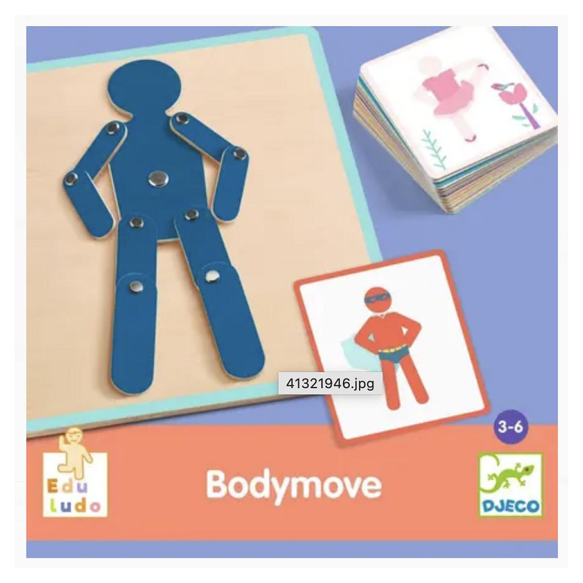 Djeco Bodymove -  jeu - EDULUDO