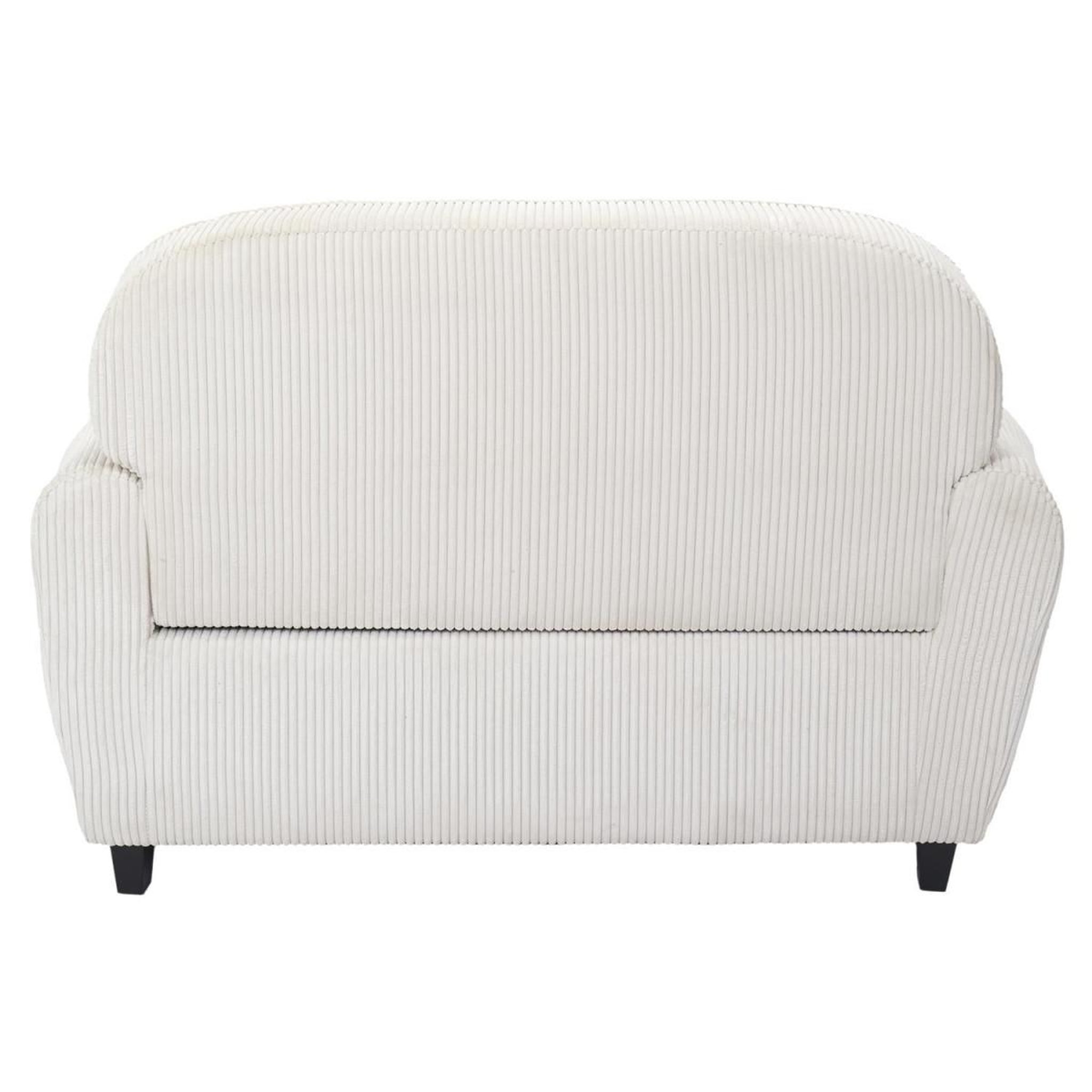 Voir la diapositive 4 : The Home Deco Factory Canapé club 2 places côtelé  scott  137cm beige