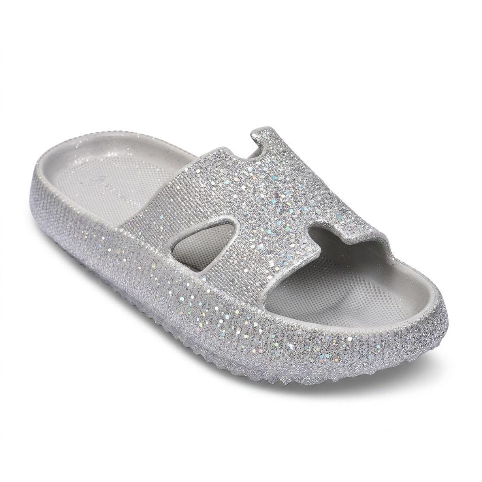 Voir la diapositive 1 : OZABI OZABI Claquette Glitter H-Strap EVA 6 Coloris