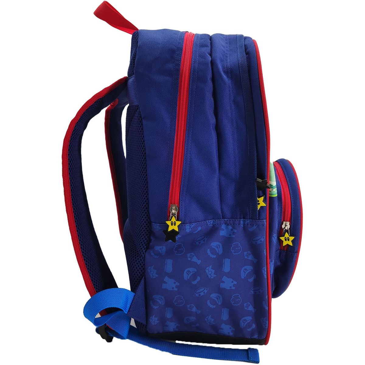 NINTENDO Sac à dos 2 compartiments bleu SUPER MARIO