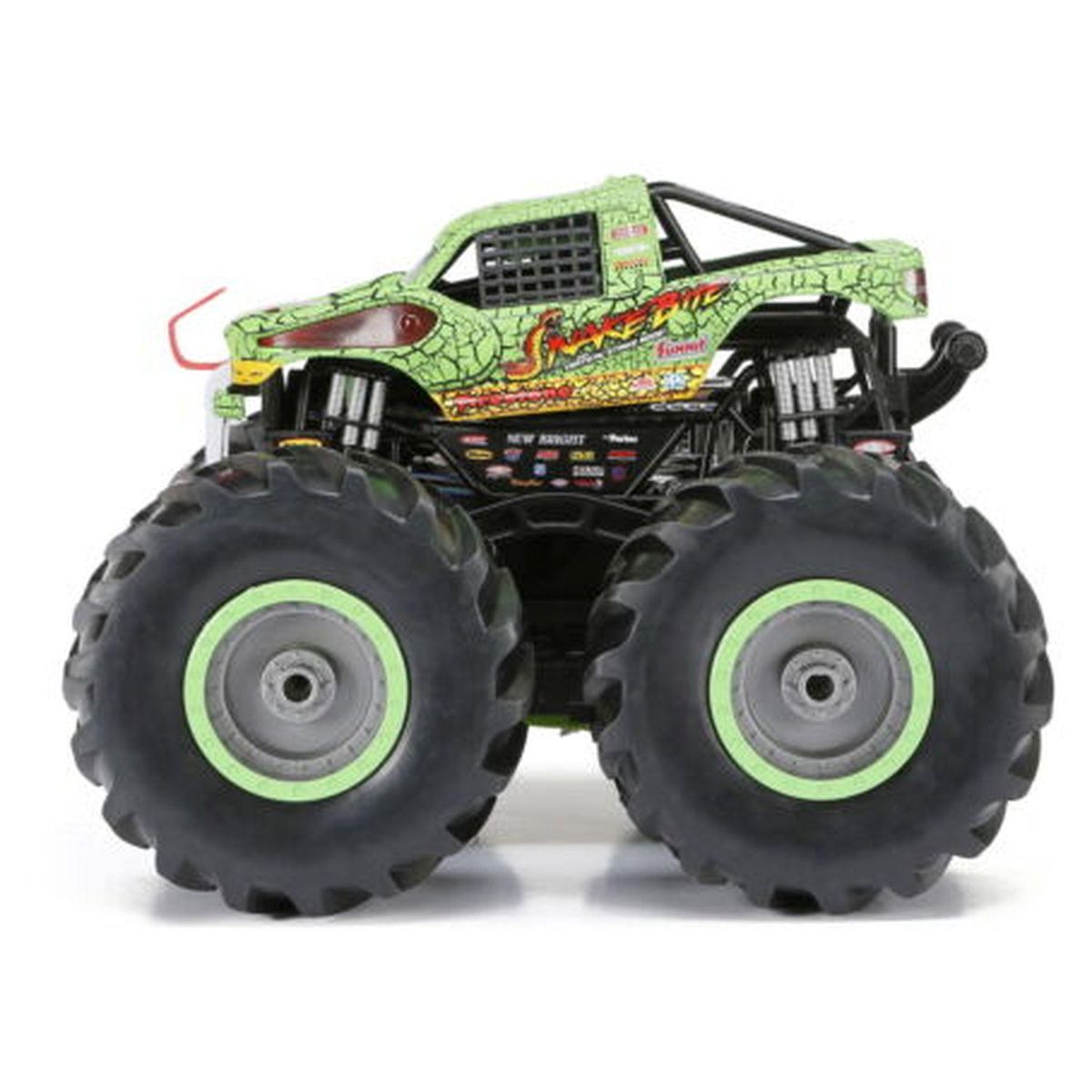 NEW BRIGHT Véhicule RC 1:10 Pleine fonction 4X4 Monster Truck Snake Bit 