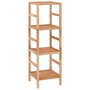 Voir la diapositive 2 : VIDAXL Etagere de salle de bain 35,5x35,5x112,5cm Bois massif de noyer