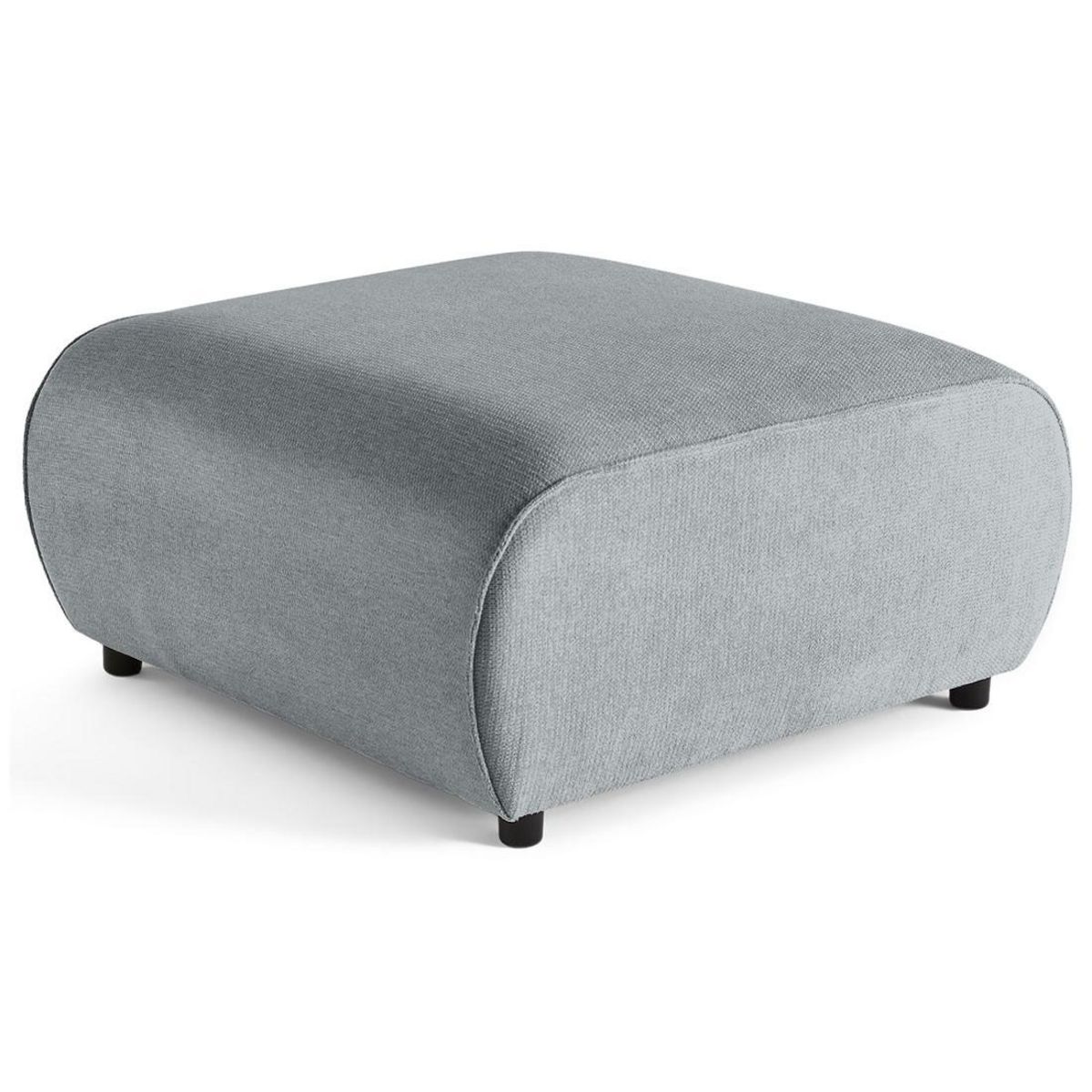 LISA DESIGN Suaro - pouf en tissu texturé