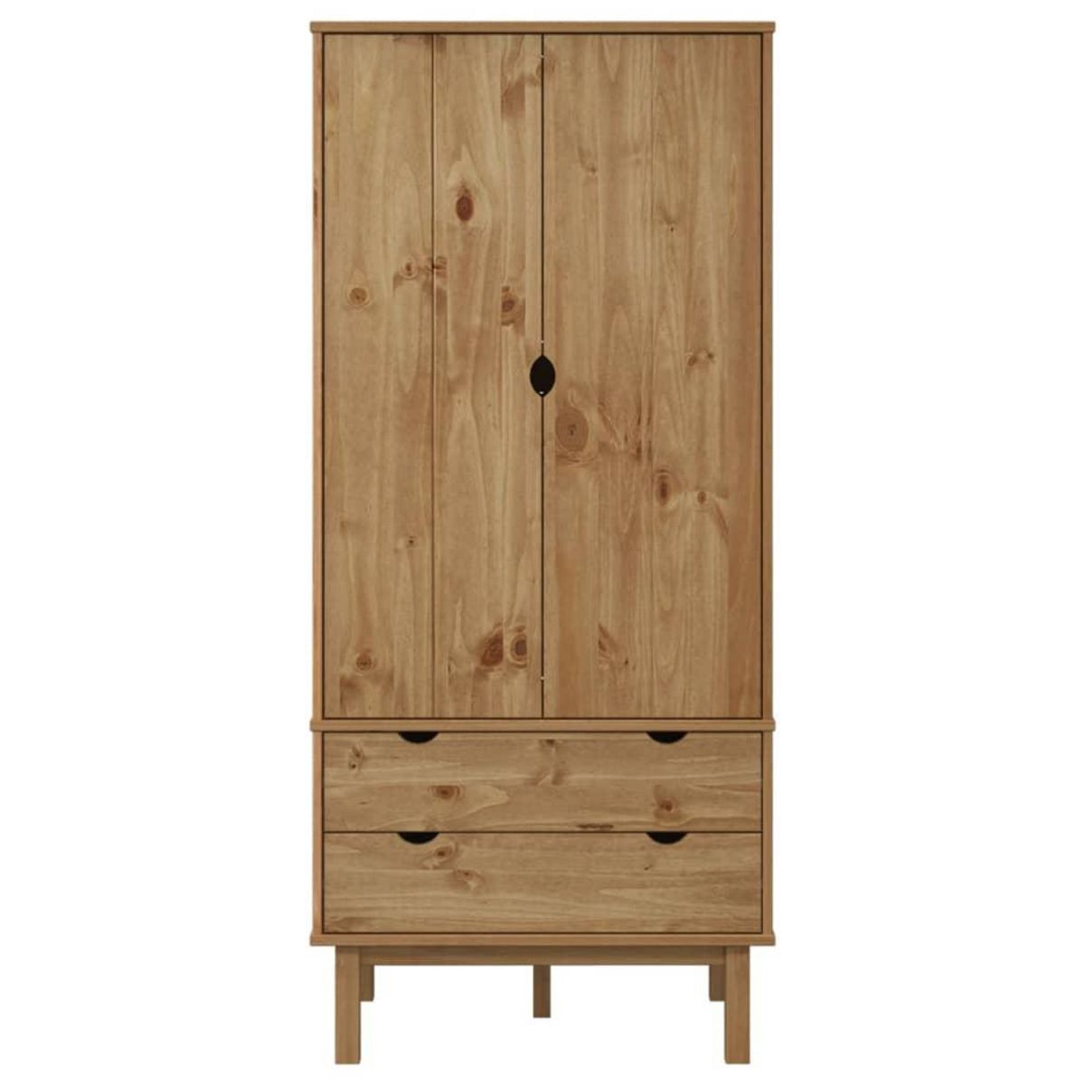 VIDAXL Garde-robe OTTA 76,5x53x172 cm Bois massif de pin