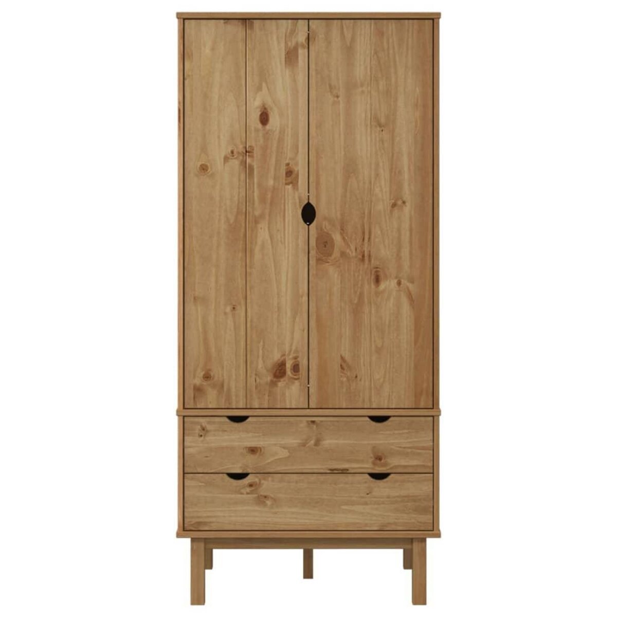 VIDAXL Garde-robe OTTA 76,5x53x172 cm Bois massif de pin