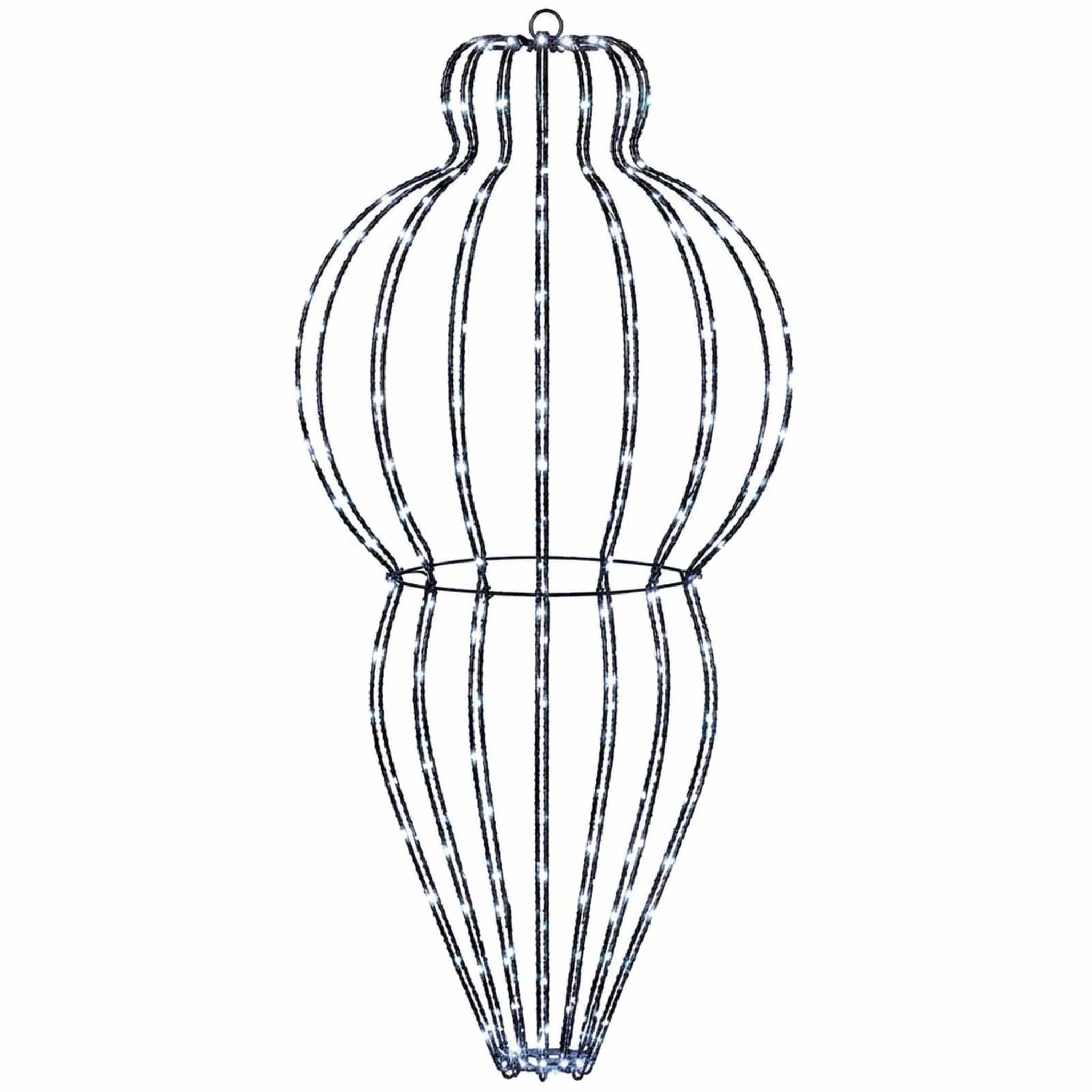 VIDAXL Lumiere de finial de Noël 320 LED Blanc froid Ø 40 x 75 cm