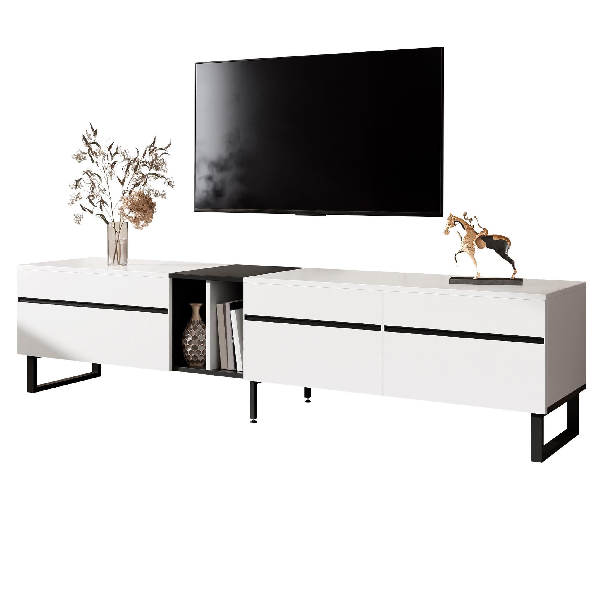 Voir la diapositive 1 : MERAX Meuble tv