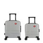 Voir la diapositive 1 : SWISS KOPPER SWISS KOPPER - LOT DE 2 - Valises cabine et cabine XXS USTER